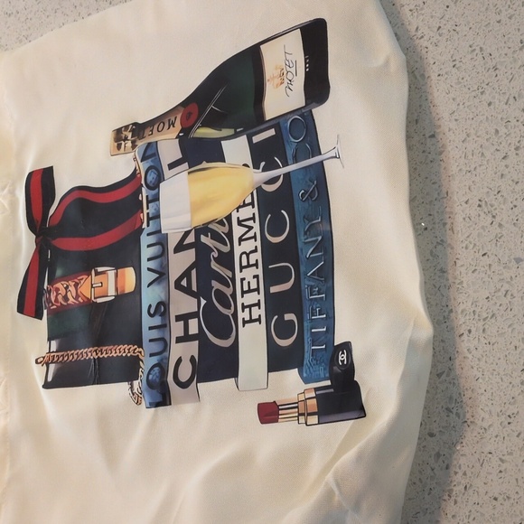 NEW HANDMADE Designer Print Tote Bag - Picture 4 of 4